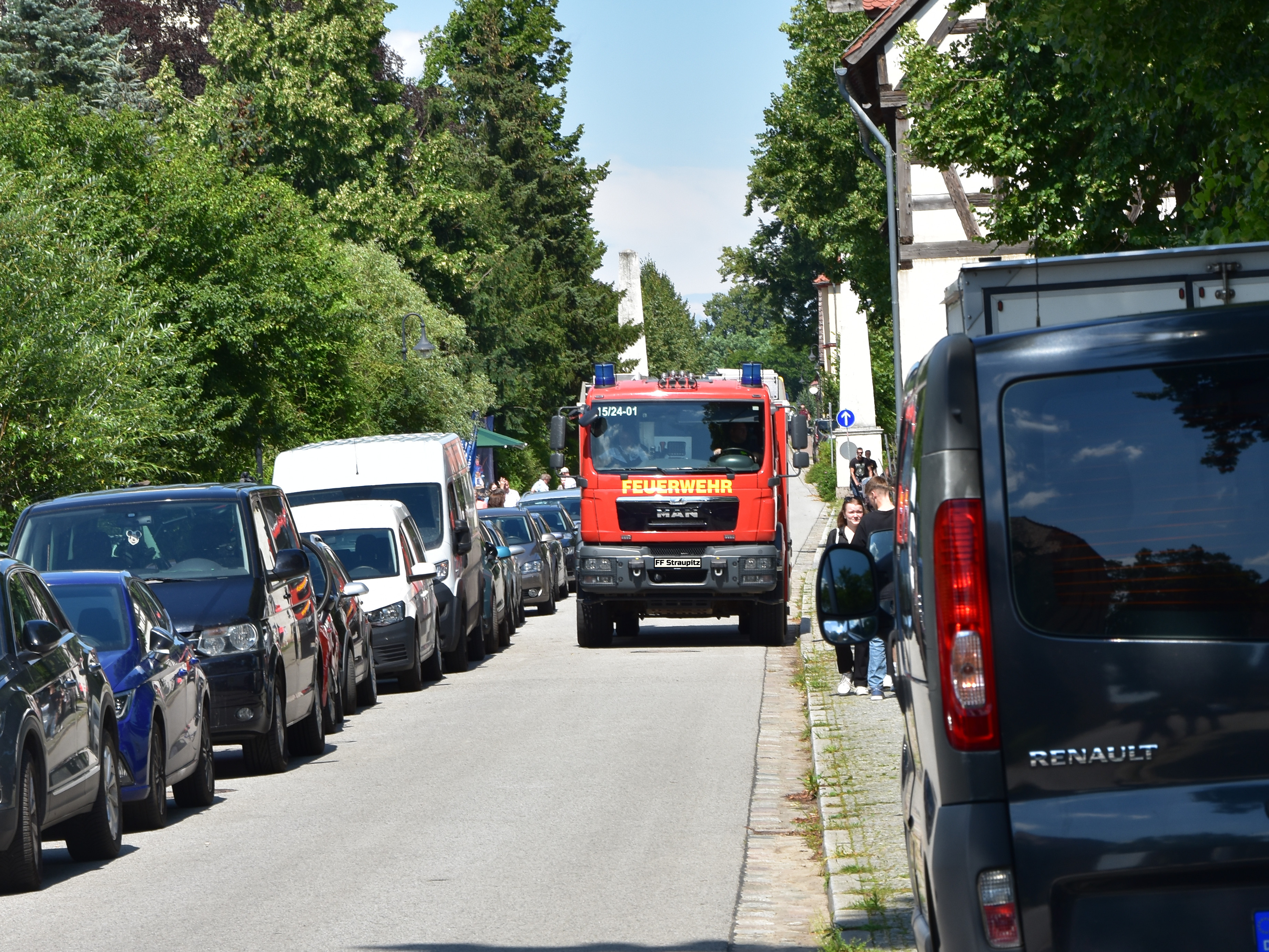 Die Rundfahrten mit unserem TLF erfreuten sich auch in diesem Jahr großer Beliebtheit.